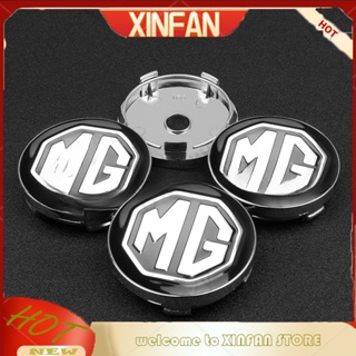 Xinfan ฝาครอบดุมล้อรถยนต์ ลายโลโก้สัญลักษณ์ MG 3 5 6 7 MORRIS GS GT MG350 MG3SW ZS GARAGES 60 มม. 4 ชิ้น