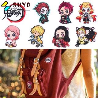 Suyo สติกเกอร์ รูปการ์ตูนอนิเมะ Iron On Patch DIY สําหรับติดตกแต่งเสื้อผ้า