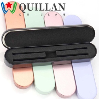 Quillan แหนบ กล่องเก็บของ สีโรสโกลด์ คิ้ว แหนบ จานดีบุก กล่องดินสอ