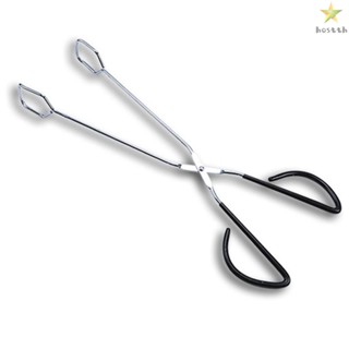 Stainless Steel Scissor Tongs for Barbecue BBQ Grill and Baking Cooking - Grill Tools for Kitchen