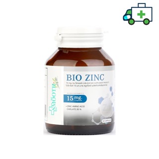 Bio Zinc  By Smooth Life  สมูทไลฟ์ อาหารเสริม  ไบโอ ซิงค์ 15 มก. 30 แคปซูล[Plife]