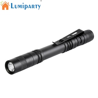 Lumiparty ไฟฉายอลูมิเนียมอัลลอยด์ ขนาดเล็ก แบบพกพา กันลื่น ทนต่อการสึกหรอ