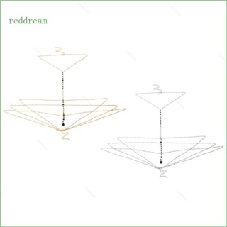 Redd สายโซ่คล้องหน้าอก ปรับได้ สีแดง สําหรับงานปาร์ตี้ ไนท์คลับ