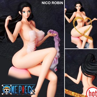 Figure ฟิกเกอร์ Model โมเดล One Piece Nico Robin นิโค โรบิน Bath Towel 1/6 สูง 27 cm samutprakanboonsiri