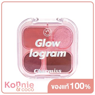 Charmiss Glowlogram Eyeshadow Palette 4g ชาร์มิสส์ สัมผัสใหม่ของอายแชโดว์รูปแบบเนื้อโมจิเจ้าแรกในไทย.