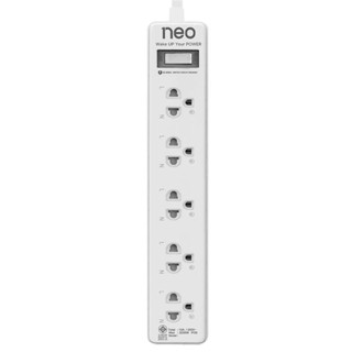 NEO ปลั๊กไฟ (มอก.) 5 ช่อง รุ่น 1035 สีขาว