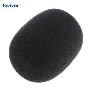 [Loviver] โฟมฟองน้ําครอบไมโครโฟน ขนาดใหญ่ 5 ซม. 70x120 มม. สําหรับ Condenser Mic