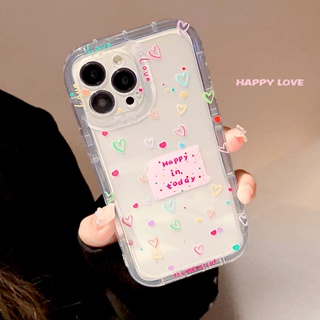 เคสซิลิโคน ลายหัวใจ ขนาดเล็ก สําหรับ Iphone 14 11 12 13 PRO MAX AT0636