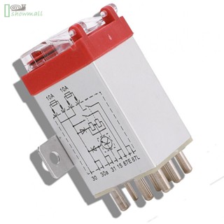 [ISHOWMAL-TH]Gray and Red Overload Protection Relay for Mercedes W201 W124 W126 2015403745-New In 9-