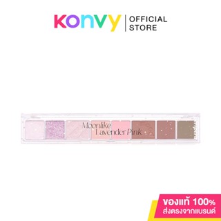 Peripera All Take Mood Palette #09 Moonlike Lavender Pink.