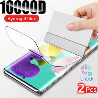 ฟิล์มไฮโดรเจล HD กันรอยหน้าจอ สําหรับ Redmi Note 11 10 9 8 7Pro Redmi 10C 10A 10 9T 9 9A 9C 9 Xiaomi Mi 12Pro Mi 11 Lite 11T 10T Pro Mi Poco F3 X3Pro NFC M3 M4Pro