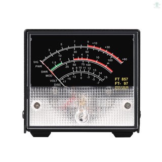 Mini SWR Power Meter External Meter Pointer Wattmeter Receive Display Meter Compatible with YAESU FT-857 FT-897