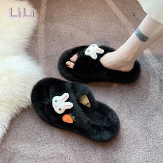 LiLi  รองเท้าแตะหญิง รองเท้าแตะ ลำลองสำหรับผู้หญิง พื้นรองเท้าหนามาก B92H0L2 36Z230909