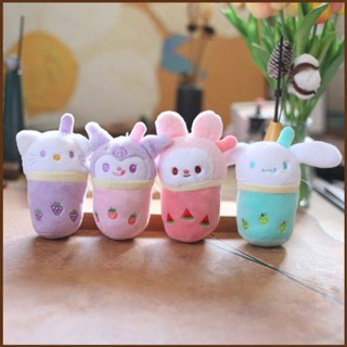 จี้ตุ๊กตา KTS Sanrio Milk Tea Cup Kuromi Melody Kitty Cinnamoroll ของเล่นสําหรับเด็ก