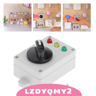 [Lzdyqmy2] ของเล่นสวิตช์ไฟ LED เพื่อการศึกษา สําหรับเด็กผู้ชาย และเด็กผู้หญิง อายุ 3 4 5 ปี