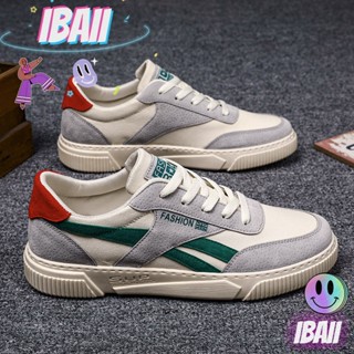 Ibaii.  ใหม่ รองเท้าผ้าใบลําลอง อเนกประสงค์ สไตล์สปอร์ต สําหรับผู้ชาย