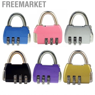 Freemarket Padlock 3 Digit Combination Lock Security Heavy Duty Zinc Alloy Luggage Locks for Suitcase