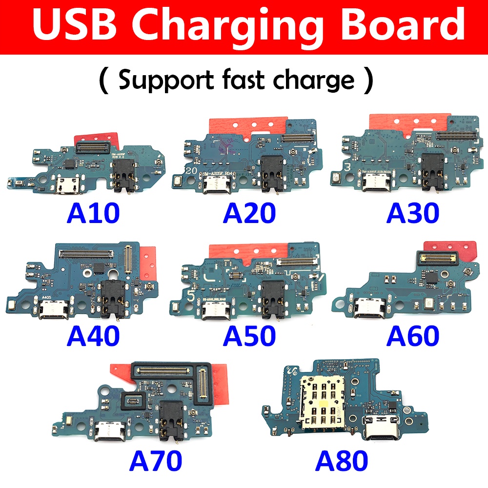 แท่นชาร์จ USB สายเคเบิลอ่อน สําหรับ Samsung A40 A10 A20 A30 A50 A60 A70 A80 A01 Core A11 A21s A10s A20s A30s