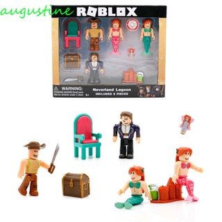 Augustine โมเดลฟิกเกอร์ Roblox ขนาดเล็ก สําหรับตกแต่งภายในรถยนต์ เก็บสะสม