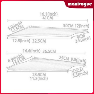 [Maxivogue] อะไหล่กันชนหน้าลิปดิฟฟิวเซอร์ 4 ชิ้น สําหรับรถยนต์