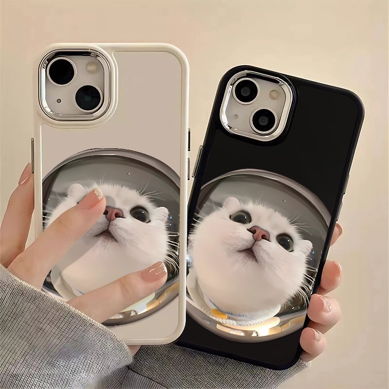 เคสโทรศัพท์มือถือ ซิลิโคนนิ่ม กันกระแทก ลายแมวขยันได้ สําหรับ IPhone 14 13 12 11 Pro Max XS X XR 8 + 7 Plus