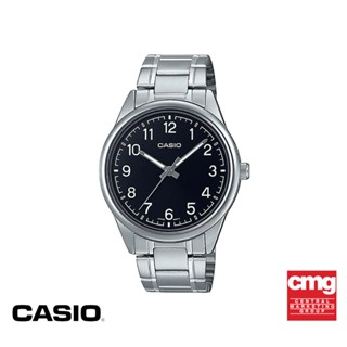 CASIO นาฬิกาข้อมือ CASIO รุ่น MTP-V005D-1B4UDF วัสดุสเตนเลสสตีล สีดำ