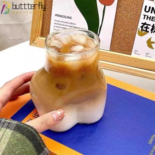 Buttterfly แก้วใส่เครื่องดื่ม เบียร์ นม ทนความร้อน ความจุขนาดใหญ่