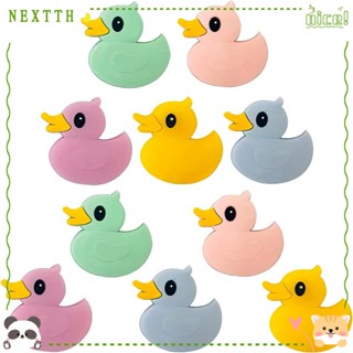 Nextth ลูกปัดซิลิโคน รูปเป็ด หลากสีสัน สําหรับผู้ใหญ่ DIY