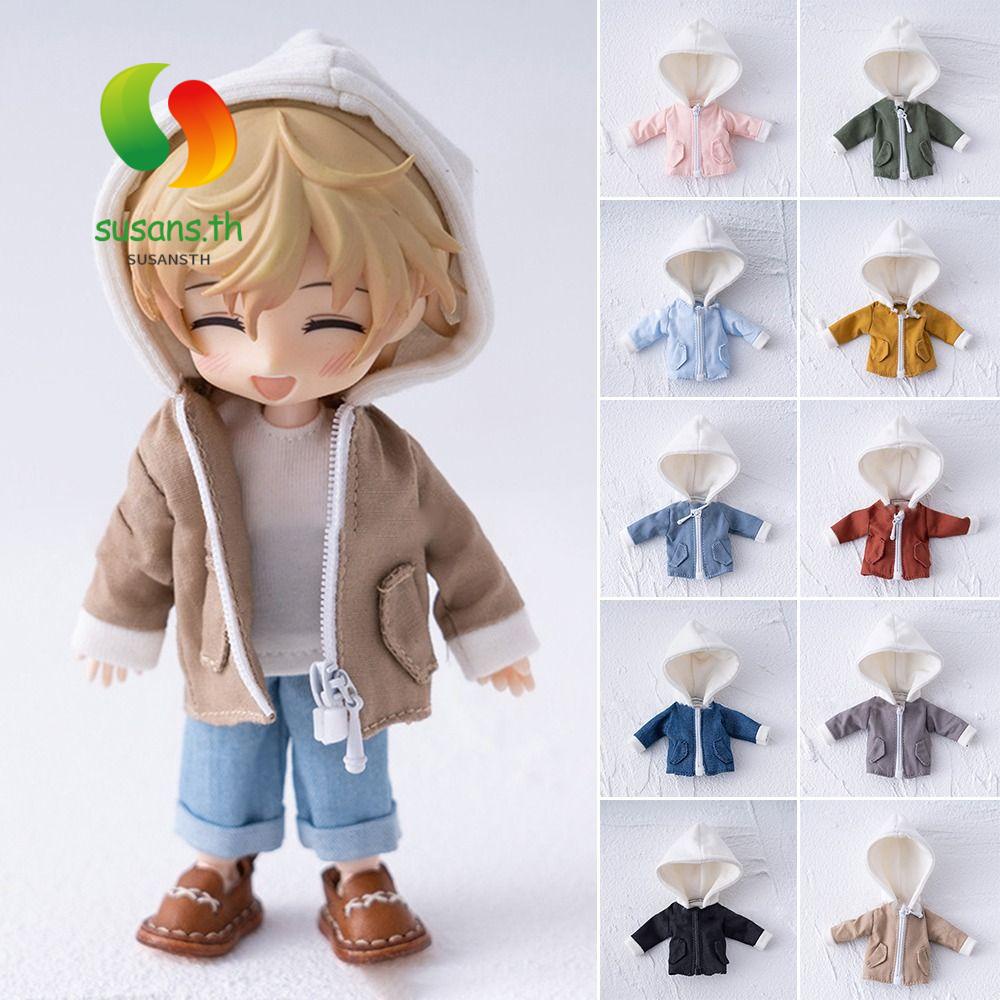 SUSANS เสื้อฮู้ดดี้ แฮนด์เมด แฟชั่น อุปกรณ์เสริม สําหรับตุ๊กตา 1/11OB11