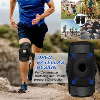 1pcs Cycling Sports Knee Pads Meniscus Hinge Support Breathable Kneepad Joint Fixed Protector Running Fitness Eva Anti-collision Knee Protector TH