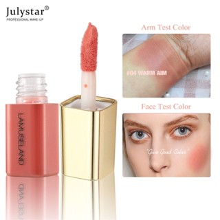 JULYSTAR Lamuseland บลัชออนผสมของเหลวเดี่ยวและคู่ขายร้อน Beauty Blush