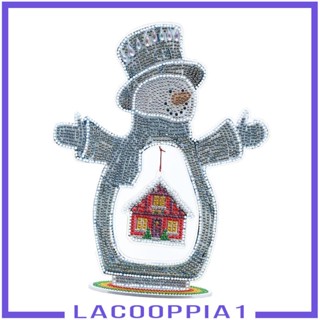 [Lacooppia1] เครื่องประดับคริสตัลโมเสค 5D DIY สําหรับตกแต่งผนังบ้าน ปาร์ตี้คริสต์มาส