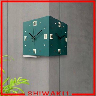 [Shiwaki1] นาฬิกาแขวนผนังมุม อ่านง่าย สําหรับลานห้อง