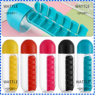 Wattle 2 in 1 กล่องยา 600 มล. สําหรับกลางแจ้ง