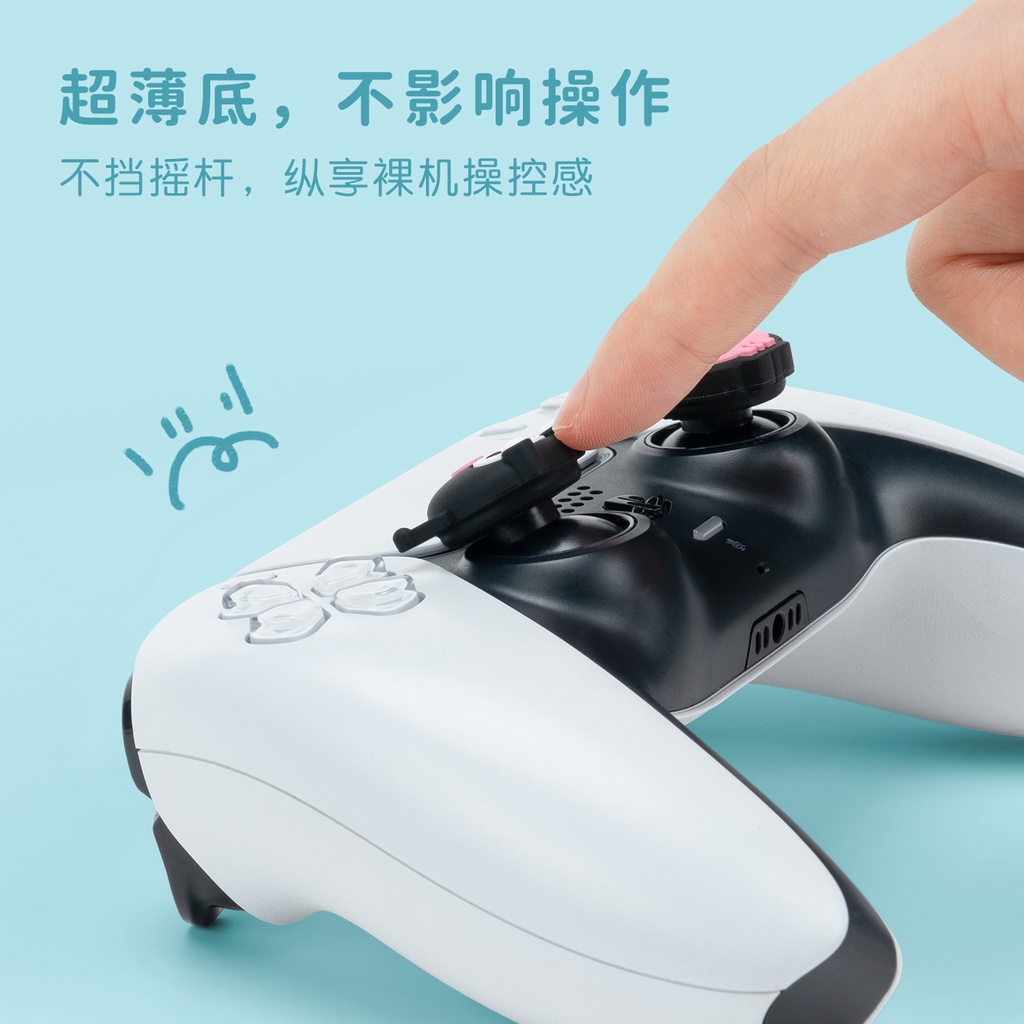 Geekshare Sanrio ฝาครอบปุ่มกดซิลิโคน สําหรับ PS5 PS4 NSPRO