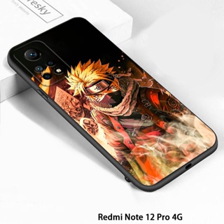 เคสโทรศัพท์ซิลิโคน TPU แบบนิ่ม ลายการ์ตูนนารูโตะ กันกระแทก สําหรับ Redmi Note 12 4G 5G Note 12 Pro Speed Note 12 Pro Plus 5G 4G