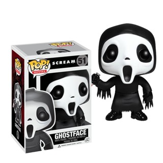 ฟิกเกอร์ Funko Pop Scream Ghost Face 51 Ghostface Screaming Grimace พร้อมกล่อง ของเล่นสําหรับเด็ก