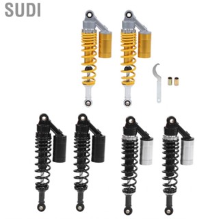 Sudi Motorbike Rear Shock Absorber Pair 340mm Motorcycle Suspension Spring Universal for ATV SUV