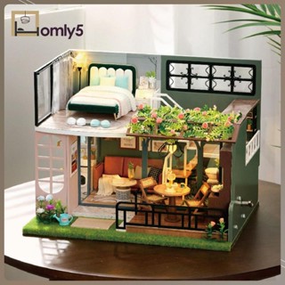 [Homyl5] โมเดลบ้านตุ๊กตา DIY สําหรับตกแต่งบ้านตุ๊กตา