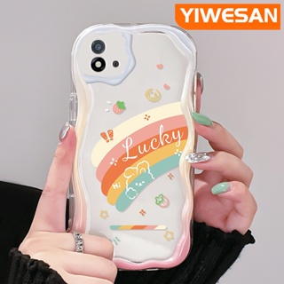 เคสโทรศัพท์มือถือ ซิลิโคนใส กันกระแทก ลายการ์ตูนสายรุ้ง สําหรับ Realme C20 C20A C11 2021 C11 2020 Narzo 50i