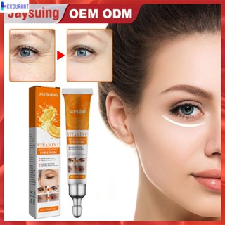 Vitamin C Remove Dark Circles Eye Serum Eye กระเป๋า Lift Firm Brightening Eye Cream ครีมบำรุงผิวต่อต้านริ้วรอย Anti-Wrinkle นวดตา Care KDURANT