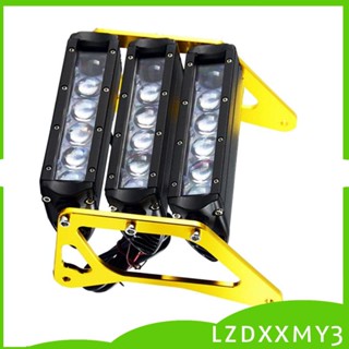 [Lzdxxmy3] ไฟหน้ารถจักรยานยนต์ LED สามชั้น สไตล์เรโทร สําหรับ Grom MSX 125SF MSX125 2013 2014 2015 2016