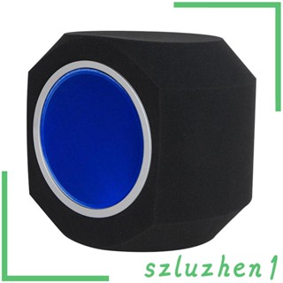 [Szluzhen1] โฟมกรองเสียงไมโครโฟน แบบพกพา สําหรับไมโครโฟน บันทึกเสียงสตูดิโอ