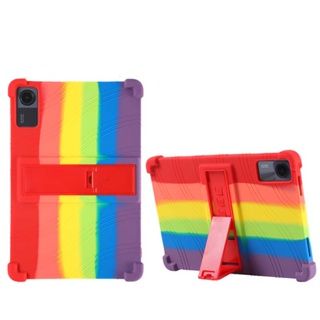 เคสซิลิโคนนิ่ม กันกระแทก พร้อมขาตั้ง สําหรับ Redmi Pad SE RedmiPad RedmiPadSE case