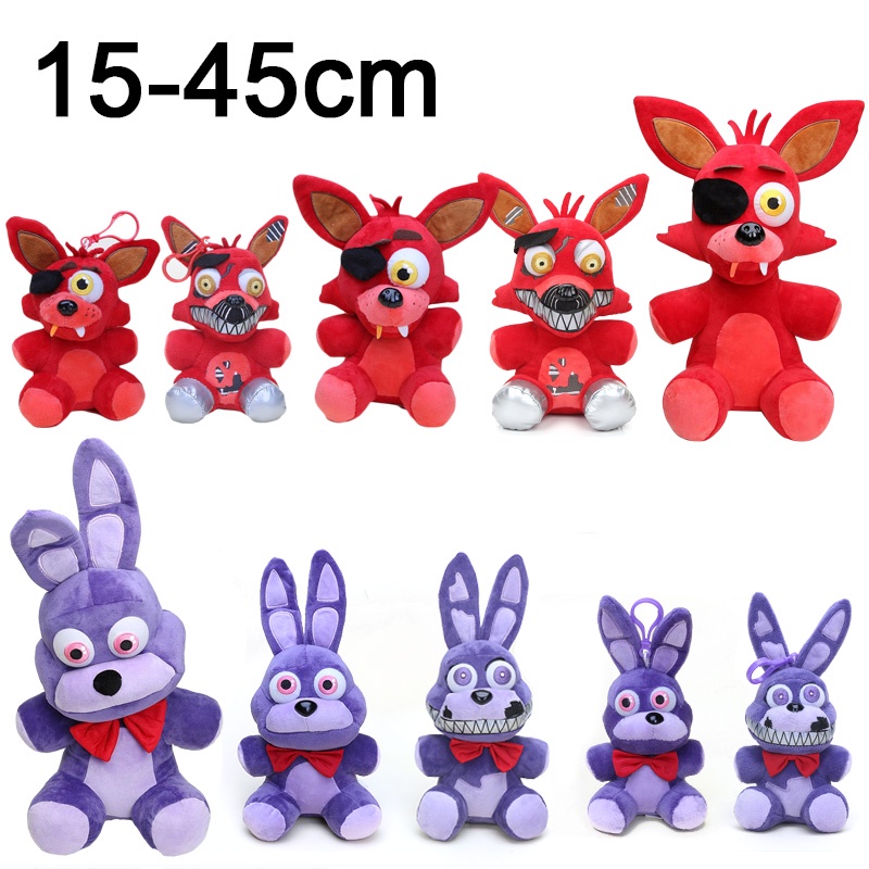 พวงกุญแจ จี้ตุ๊กตา Five Nights at Freddy's ขนาด 15 ซม. - 45 ซม. เหมาะกับของขวัญ ของเล่นสําหรับเด็ก
