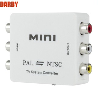 Darby PAL เป็น NTSC กล่องเชื่อมต่อ NTSC เป็น PAL แปลงสัญญาณ P/N อินพุต AV เอาท์พุต สําหรับ DVD TV มอนิเตอร์ โปรเจคเตอร์ กล่องรับสัญญาณ เกมคอนโซล