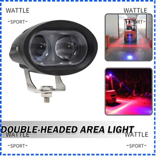 Wattle ไฟเตือน LED กันน้ํา สีฟ้า สําหรับรถบรรทุก รถยก