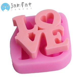 Janfat แม่พิมพ์ซิลิโคน รูปหัวใจ ขนาด 9*8.8*2.2 ซม. สีชมพู สําหรับตกแต่งบ้าน