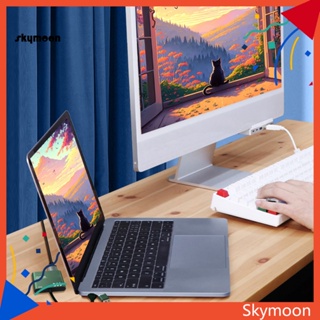 Skym* อะแดปเตอร์การ์ดจับภาพวิดีโอ 4k 1080p 4k Hdmi ประสิทธิภาพสูง Usb 3.0 Type-c สําหรับ Windows Mac Android