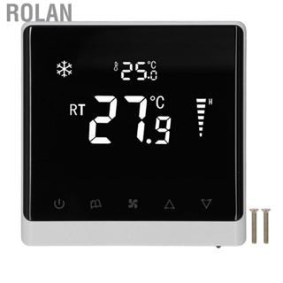 Rolan Conditioning Fan Thermostat Home Touchscreen Panel Temperature Controller DC Brushless 180-260V